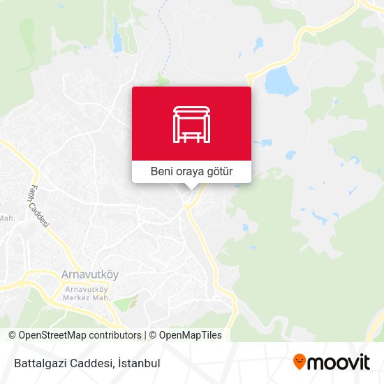 Battalgazi Caddesi harita