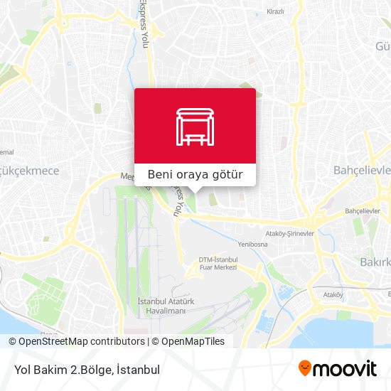 Yol Bakim 2.Bölge harita