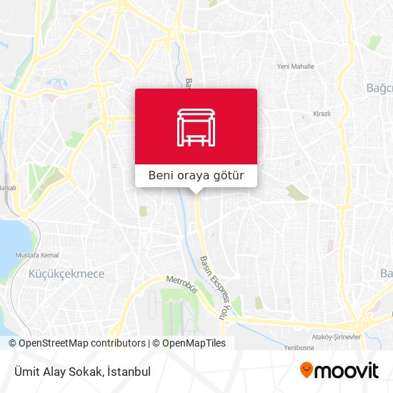Ümit Alay Sokak harita