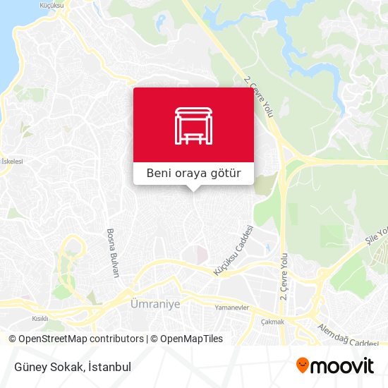Güney Sokak harita