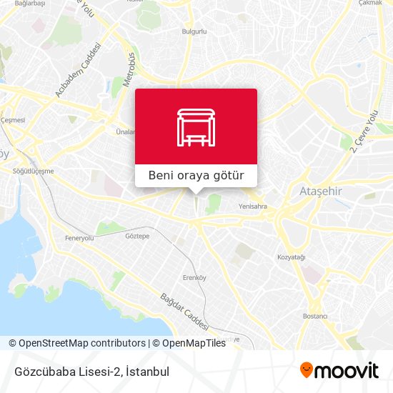 Gözcübaba Lisesi-2 harita