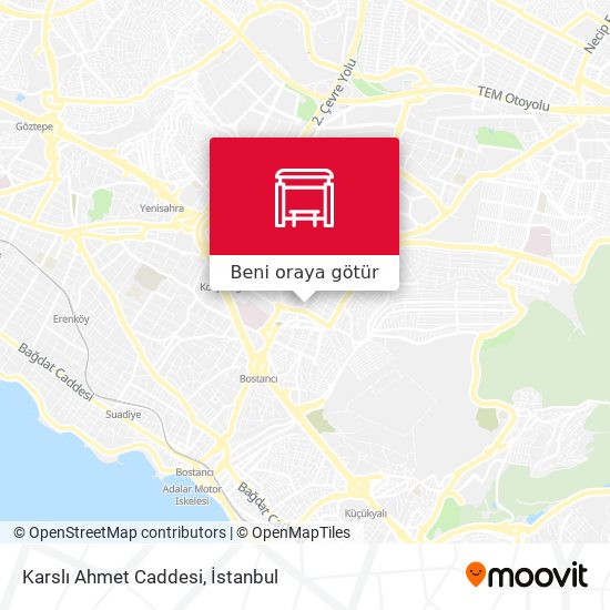 Karslı Ahmet Caddesi harita