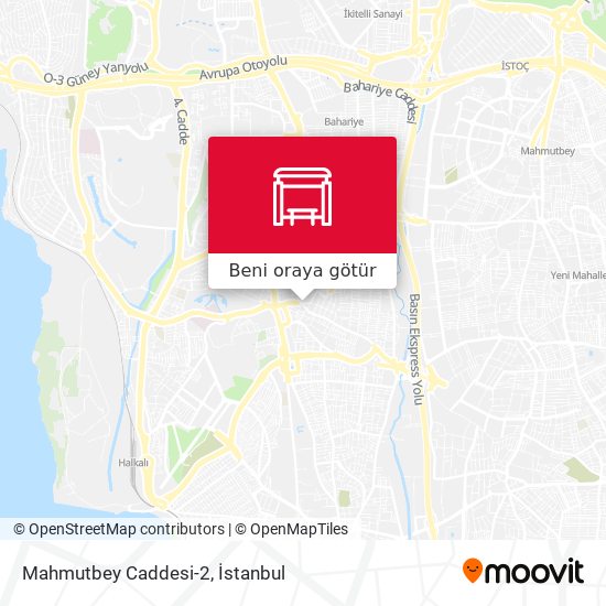 Mahmutbey Caddesi-2 harita