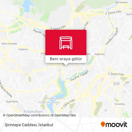 Şirintepe Caddesi harita