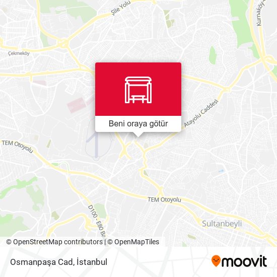 Osmanpaşa Cad harita