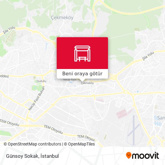 Günsoy Sokak harita