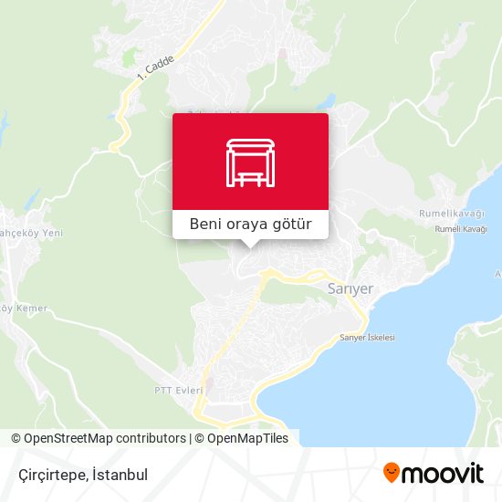 Çirçirtepe harita