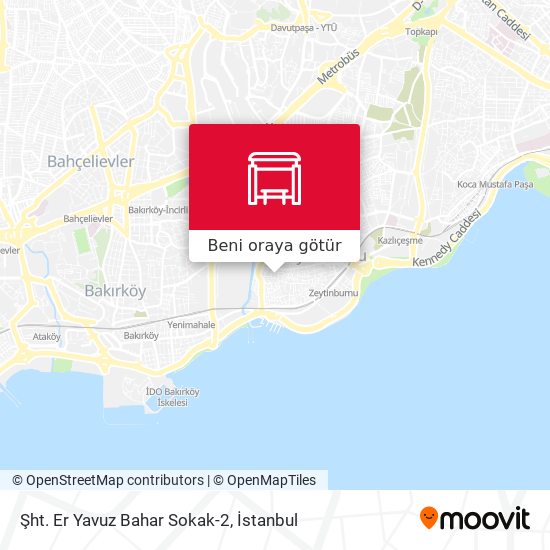 Şht. Er Yavuz Bahar Sokak-2 harita