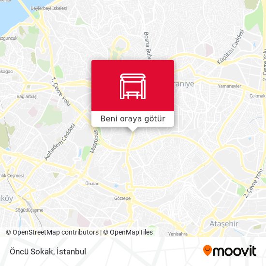 Öncü Sokak harita