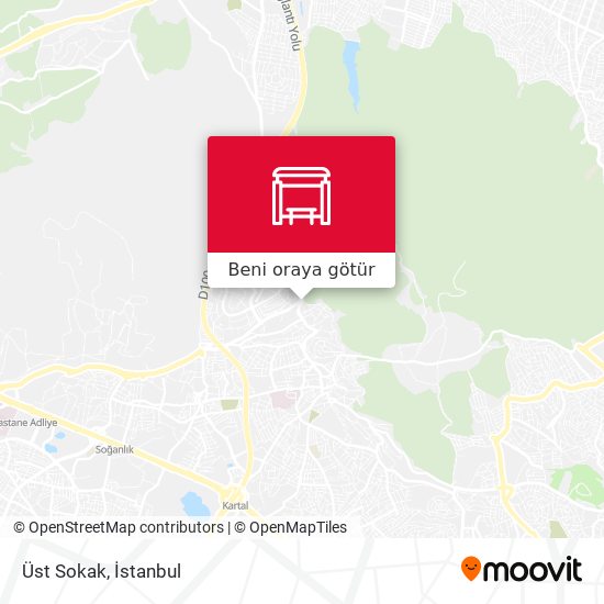 Üst Sokak harita