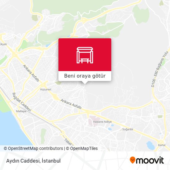 Aydın Caddesi harita