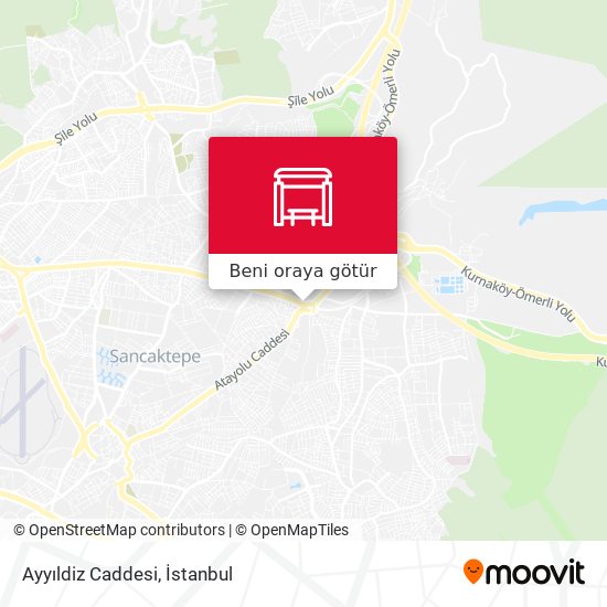 Ayyıldiz Caddesi harita