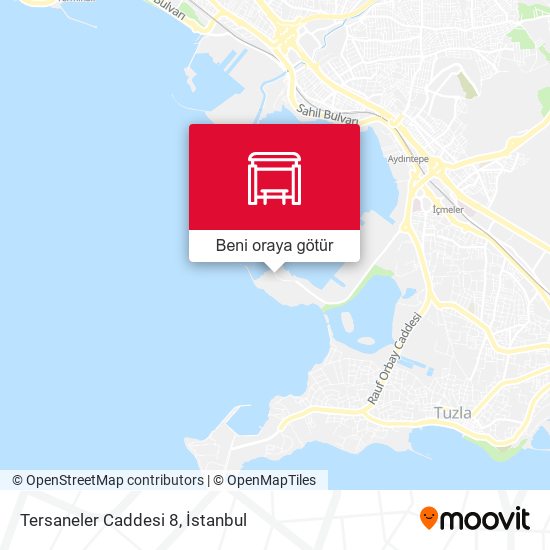 Tersaneler Caddesi 8 harita