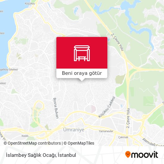 İslambey Sağlık Ocağı harita