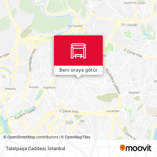 Talatpaşa Caddesi harita