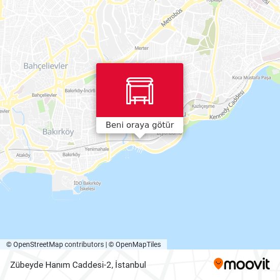 Zübeyde Hanım Caddesi-2 harita