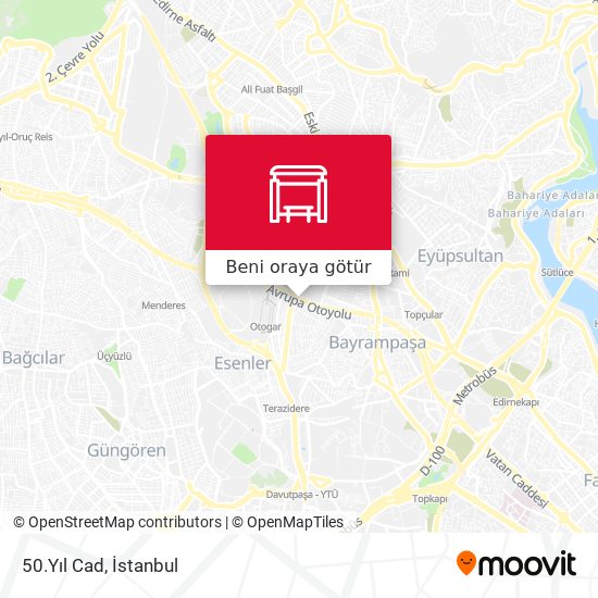 50.Yıl Cad harita