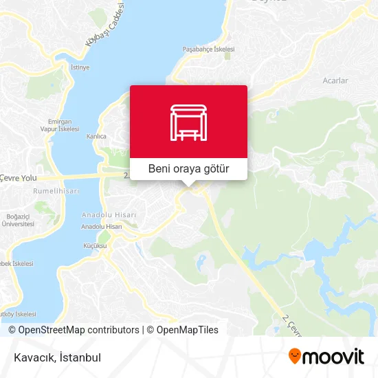 Kavacık harita
