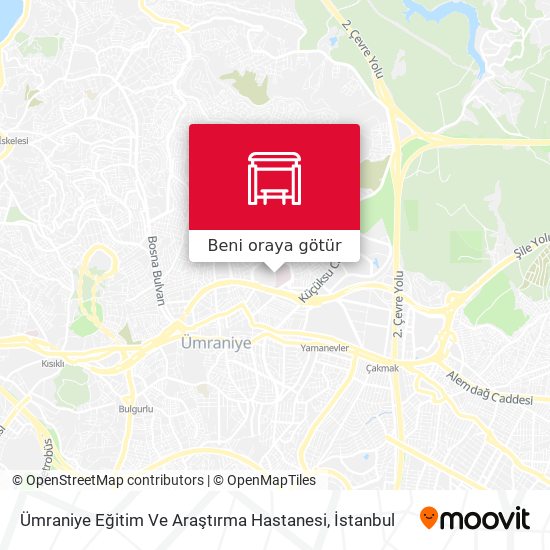 Ümraniye Eğitim Ve Araştırma Hastanesi harita