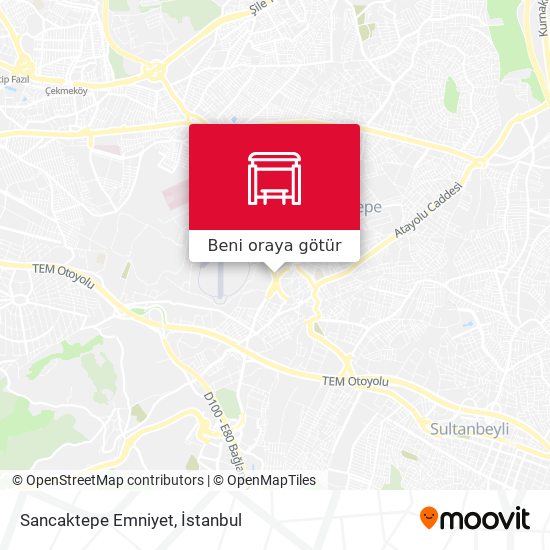 Sancaktepe Emniyet harita