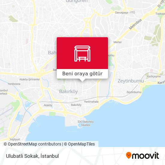 Ulubatli Sokak harita