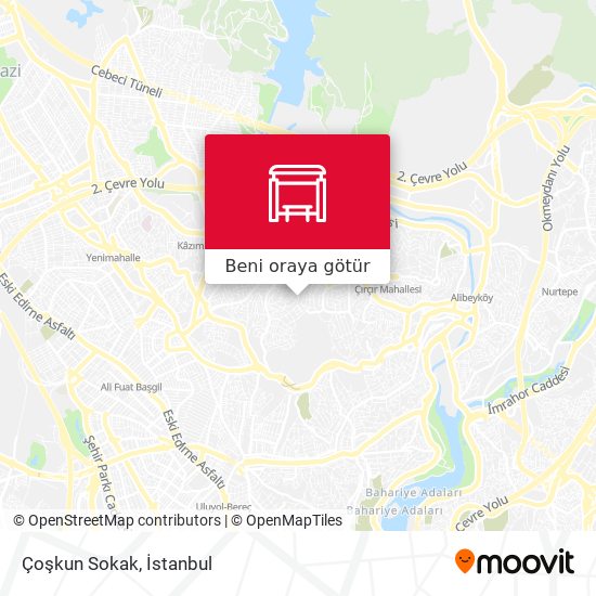 Çoşkun Sokak harita