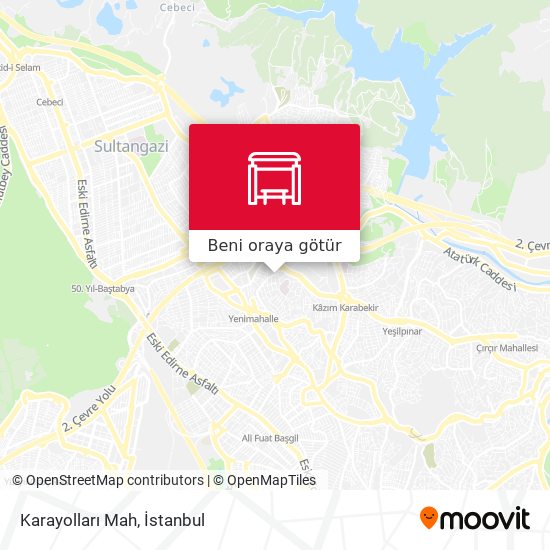 Karayolları Mah harita
