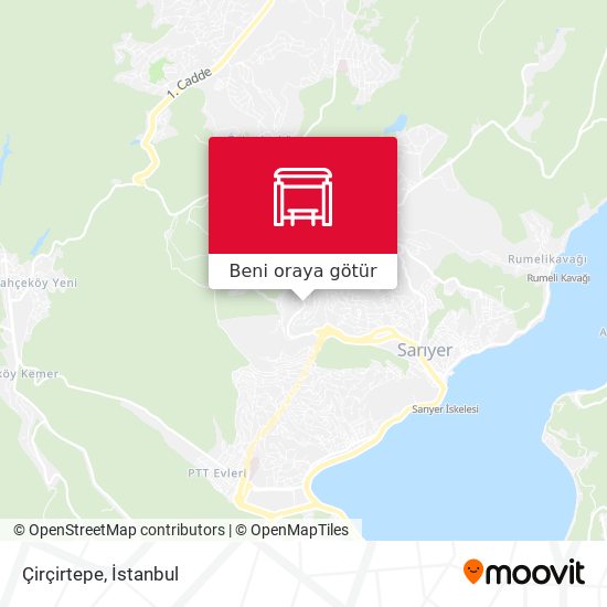 Çirçirtepe harita