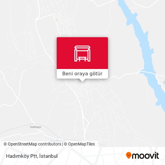 Hadımköy Ptt harita