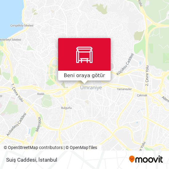 Suiş Caddesi harita