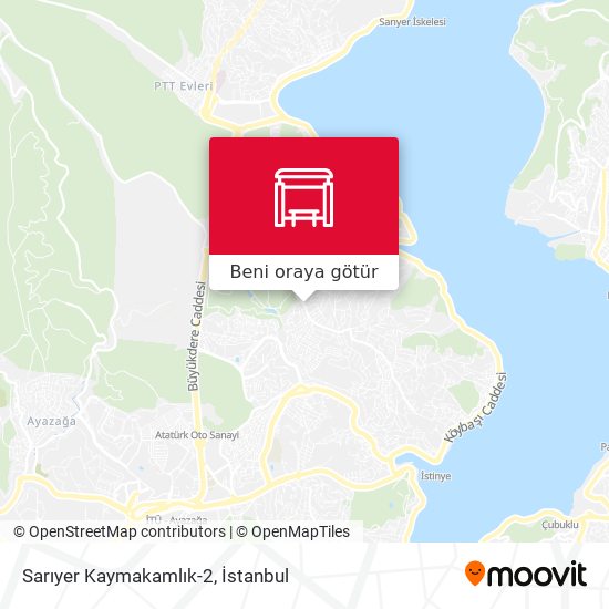 Sarıyer Kaymakamlık-2 harita