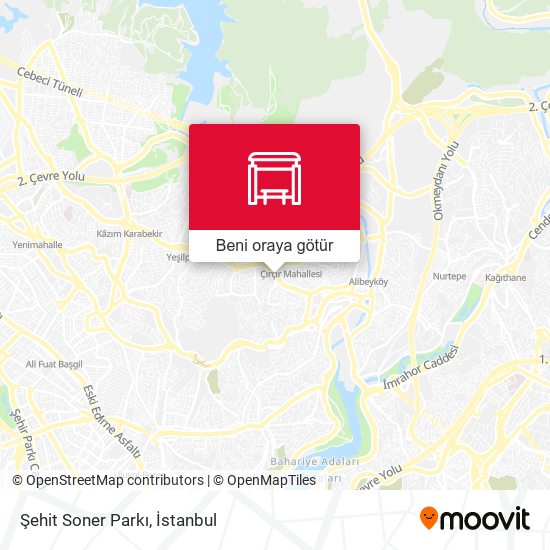 Şehit Soner Parkı harita