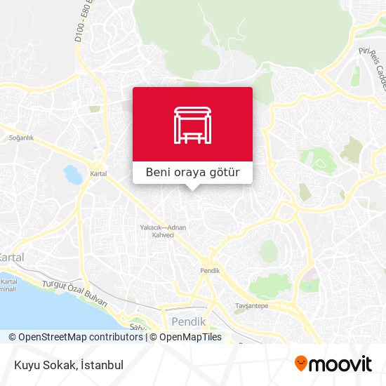 Kuyu Sokak harita