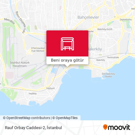 Rauf Orbay Caddesi-2 harita
