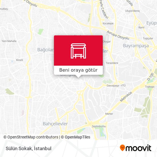 Sülün Sokak harita
