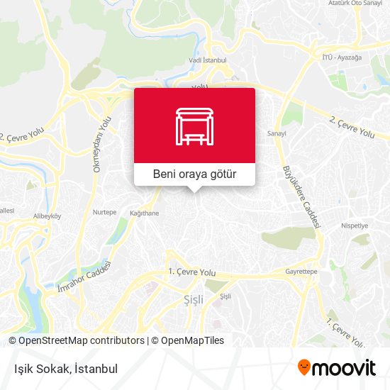 Işik Sokak harita
