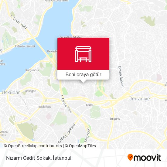 Nizami Cedit Sokak harita