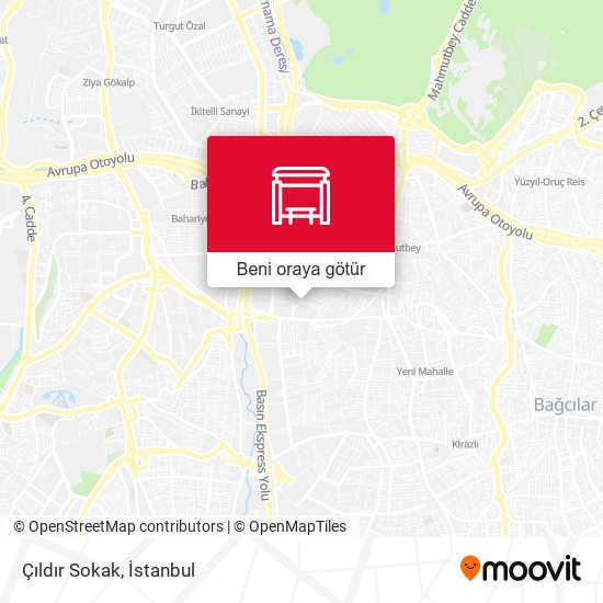 Çıldır Sokak harita