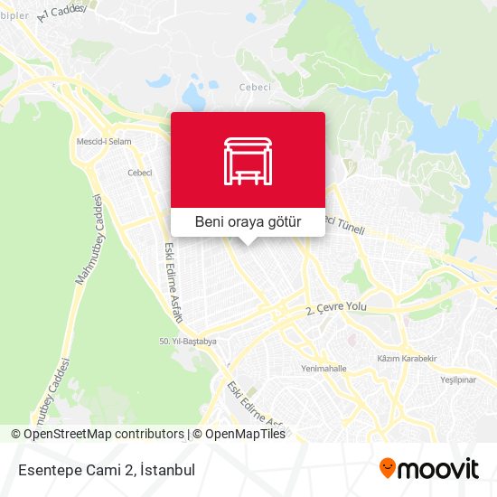 Esentepe Cami 2 harita