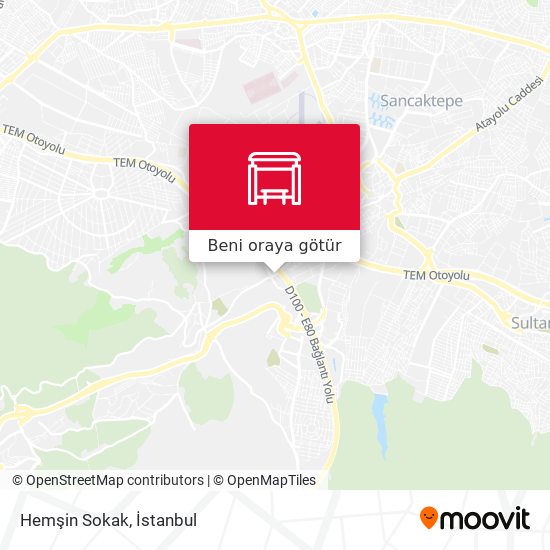 Hemşin Sokak harita