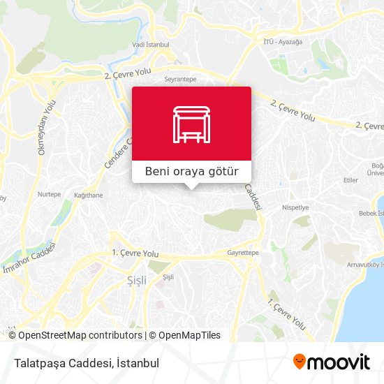 Talatpaşa Caddesi harita