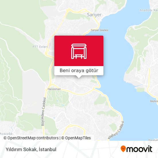 Yıldırım Sokak harita