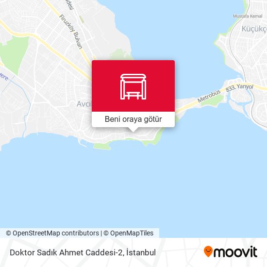 Doktor Sadık Ahmet Caddesi-2 harita