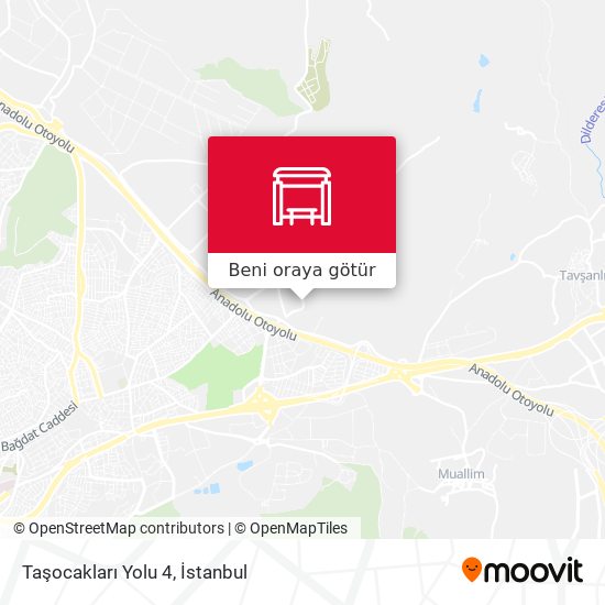 Taşocakları Yolu 4 harita