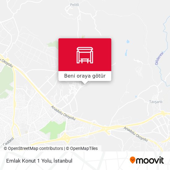 Emlak Konut 1 Yolu harita