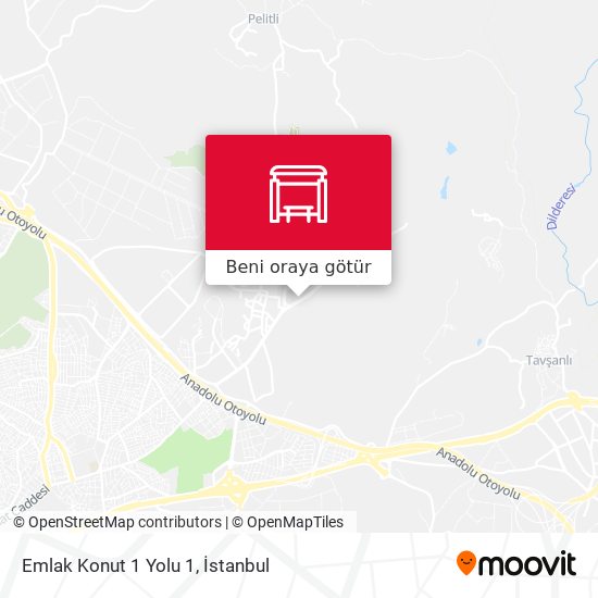 Emlak Konut 1 Yolu 1 harita
