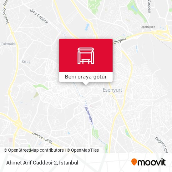 Ahmet Arif Caddesi-2 harita