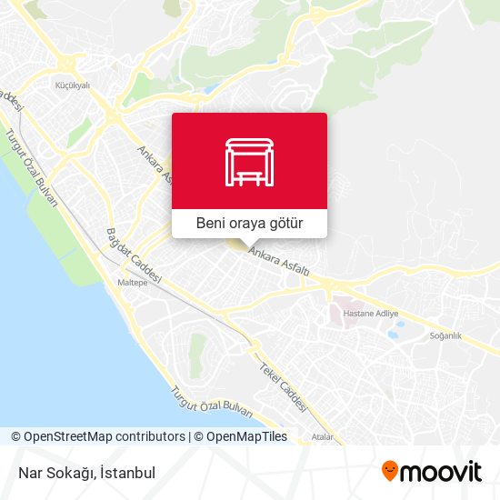 Nar Sokağı harita