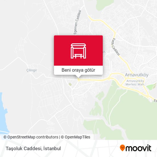Taşoluk Caddesi harita