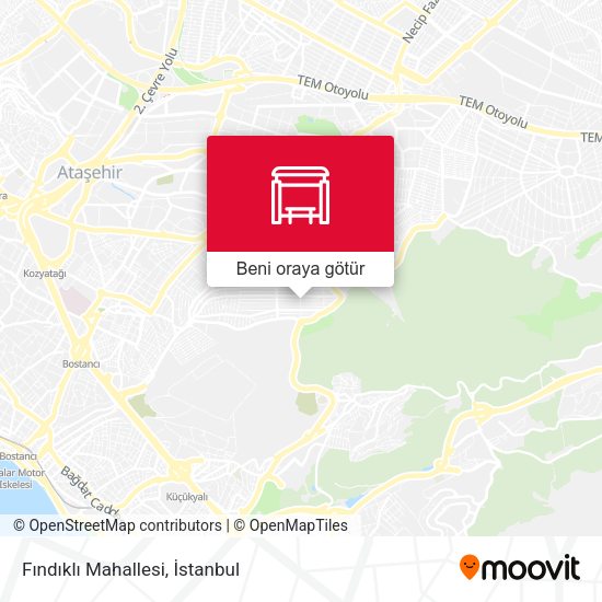 Fındıklı Mahallesi harita